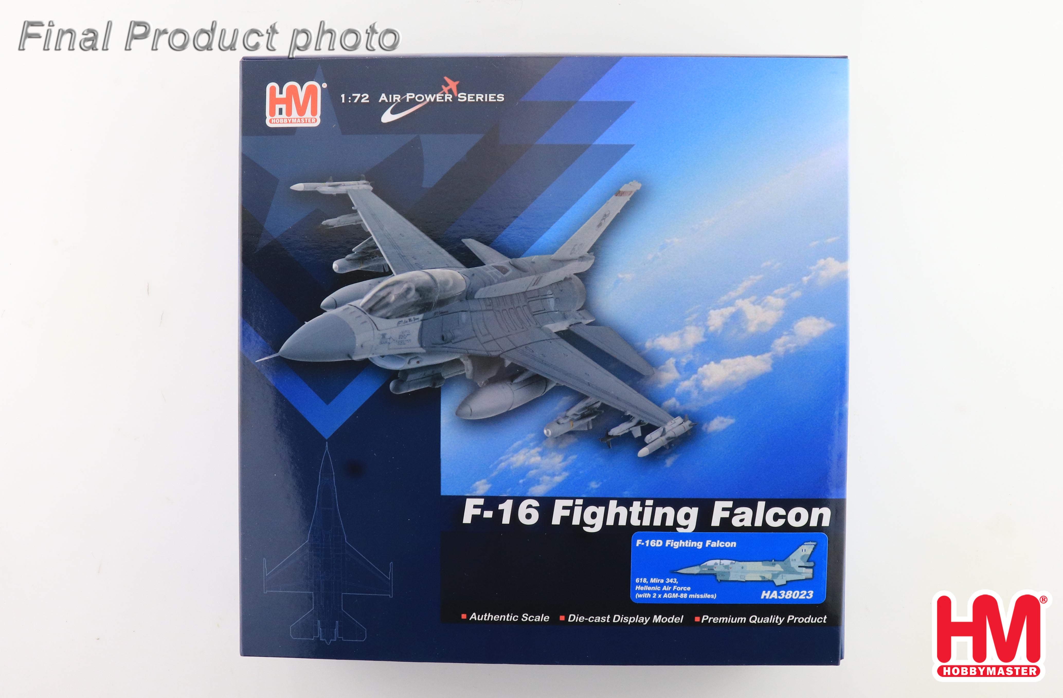 【本体未開封】HOBBY MASTER F-16 Fighting Falcon Hobby Master 1:72 F-16AM Fighting Falcon Ukrainian Air Force